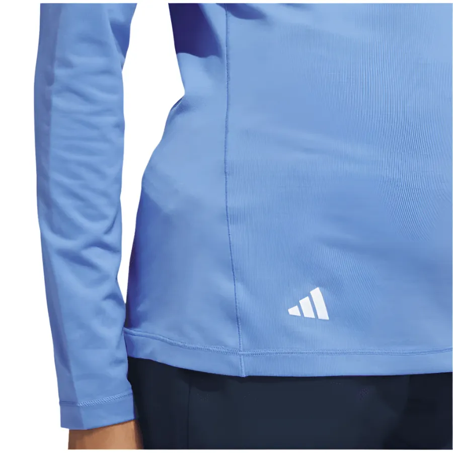 Adidas Ladies Performance Golf Hoodie - Blue