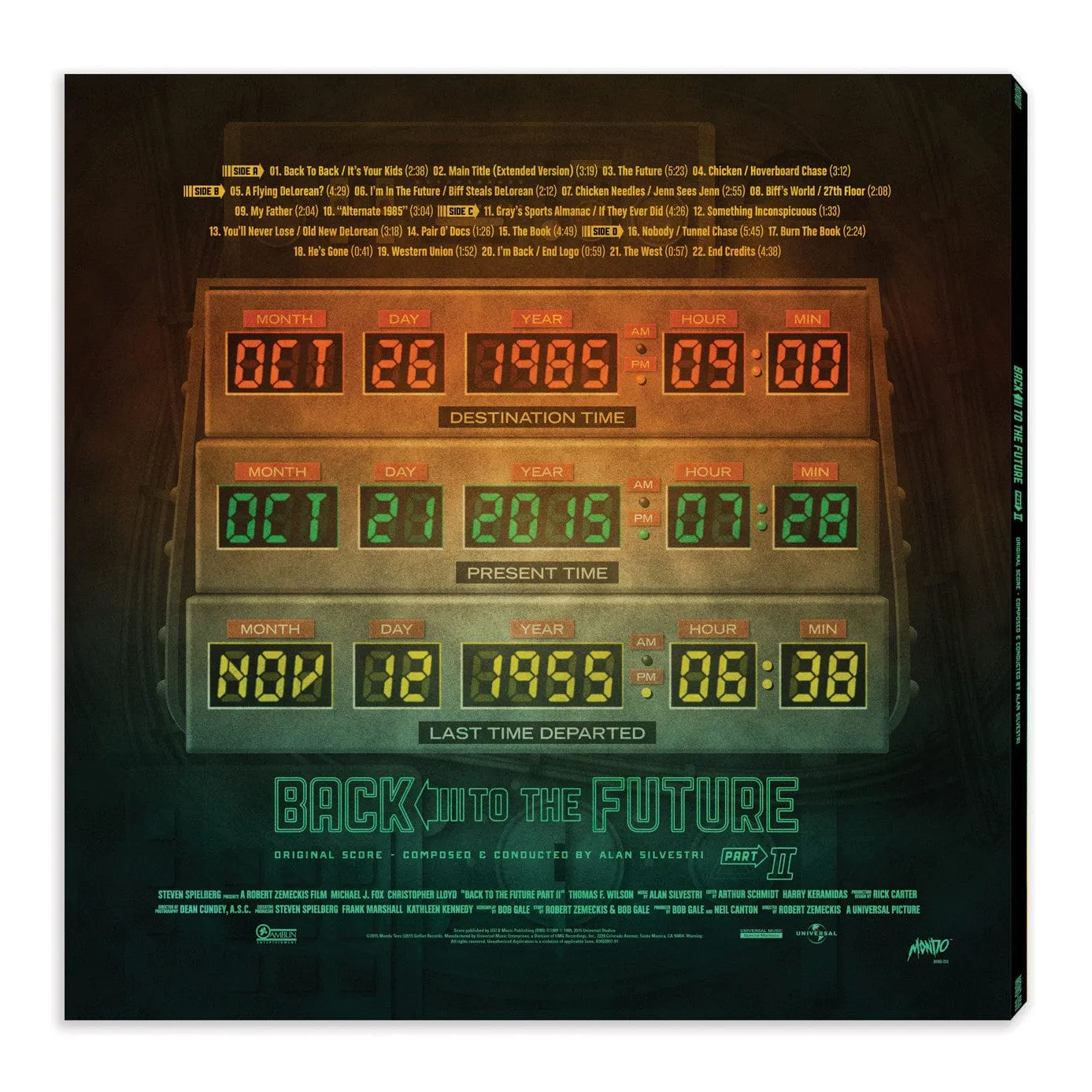 Back To The Future Trilogy – Complete Original Score 6XLP