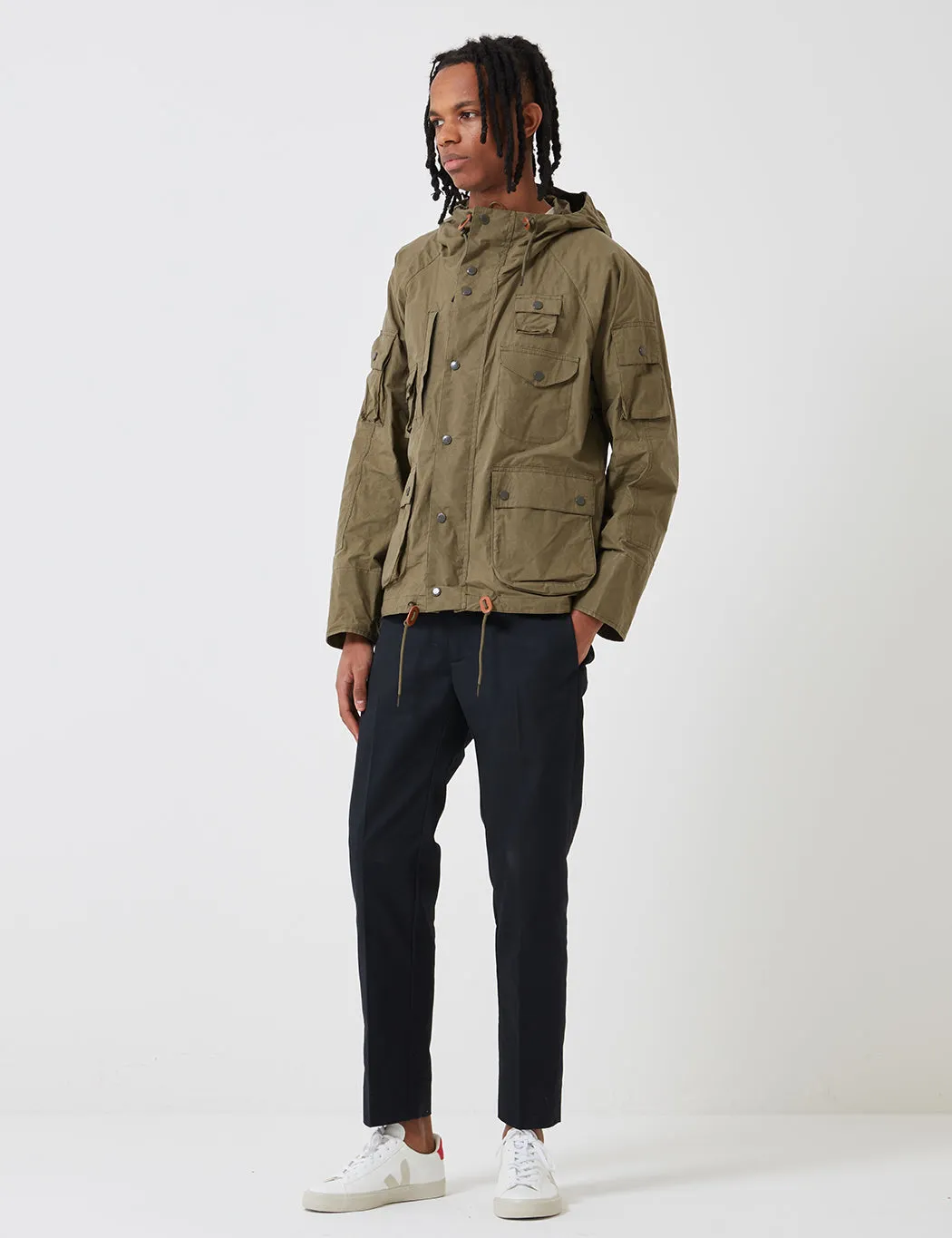 Barbour x Engineered Garments Thompson Jacket - Dusky Green