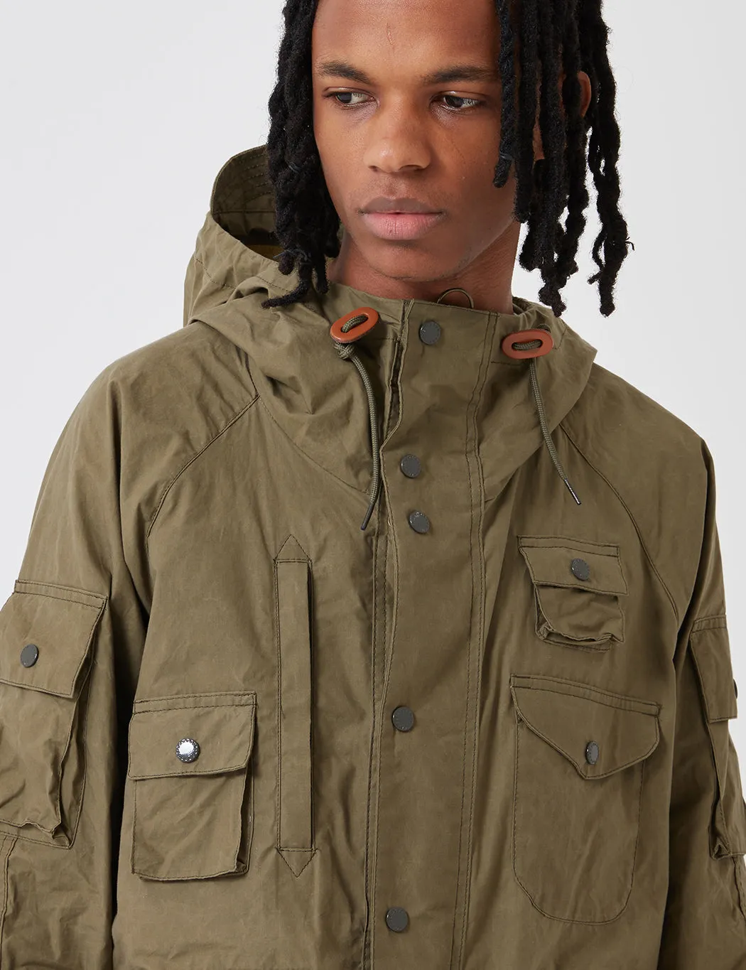 Barbour x Engineered Garments Thompson Jacket - Dusky Green