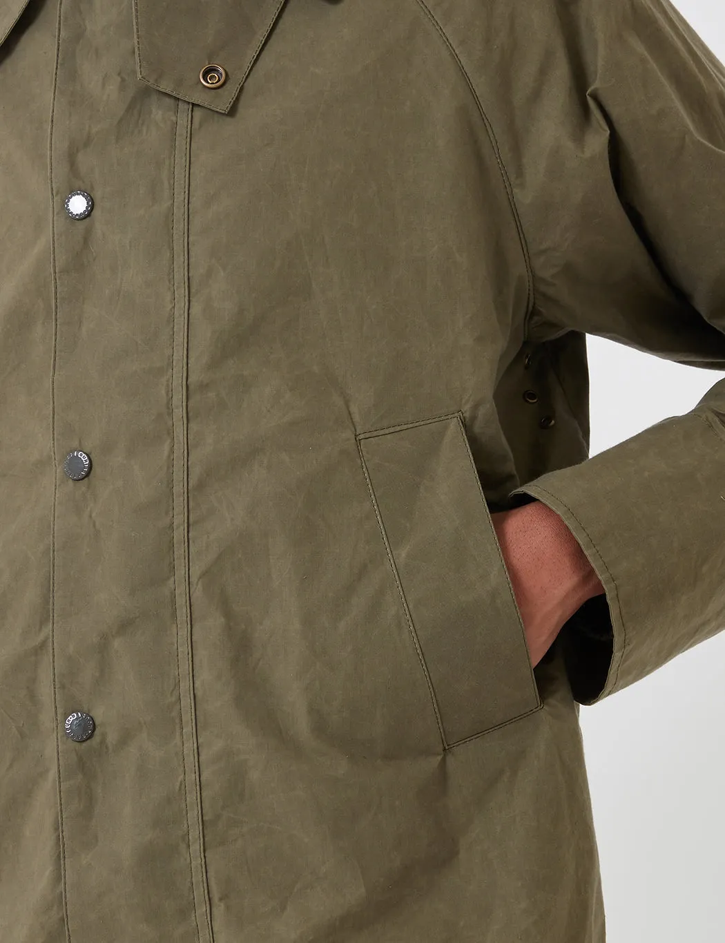 Barbour x Engineered Garments Unlined Graham Jacket - Olive