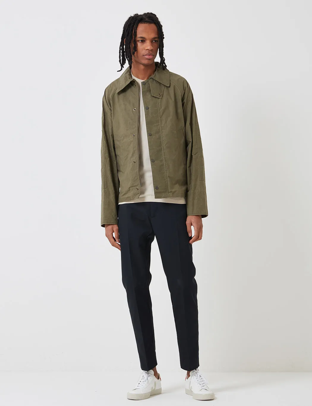 Barbour x Engineered Garments Unlined Graham Jacket - Olive