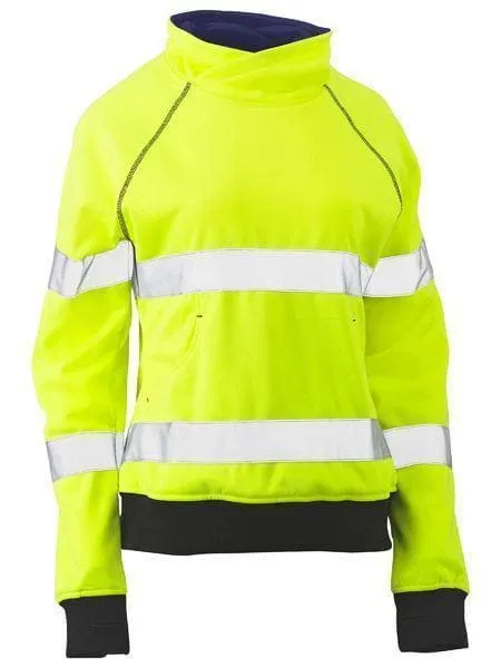 Bisley Women's Taped Hi Vis Fleece Jumper BKL6818T