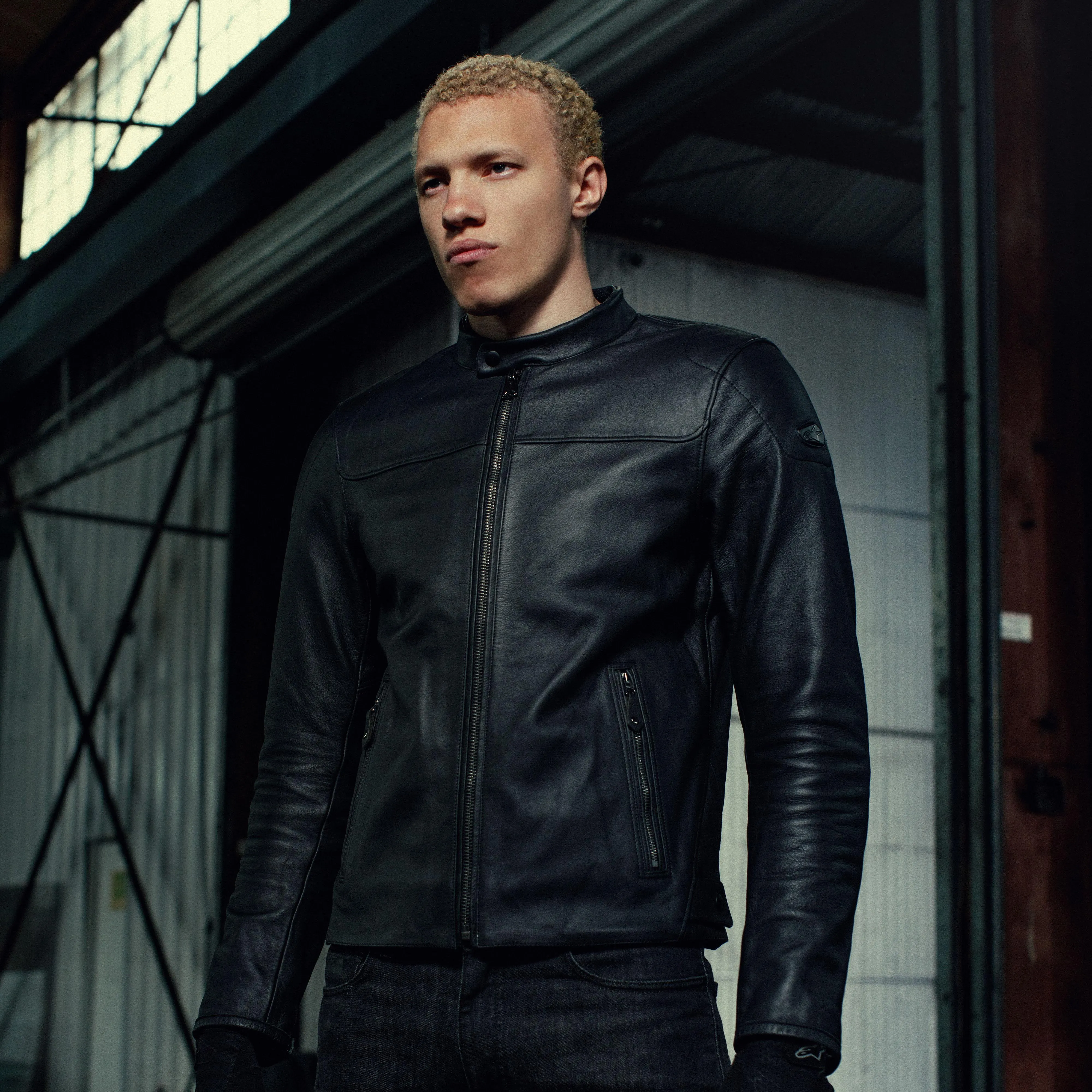 Blacktrack Leather Jacket