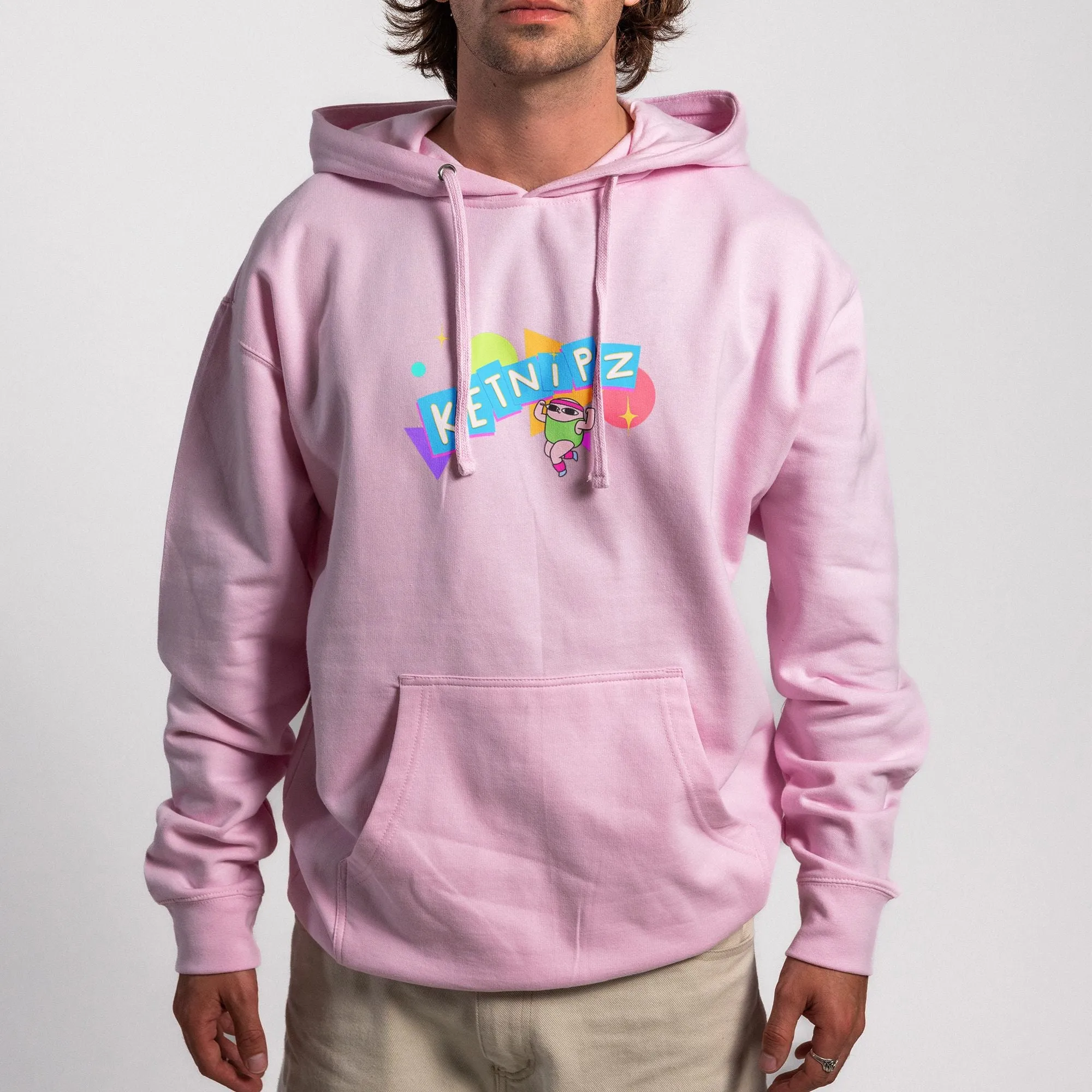 Buns of Steel Light Pink Hoodie