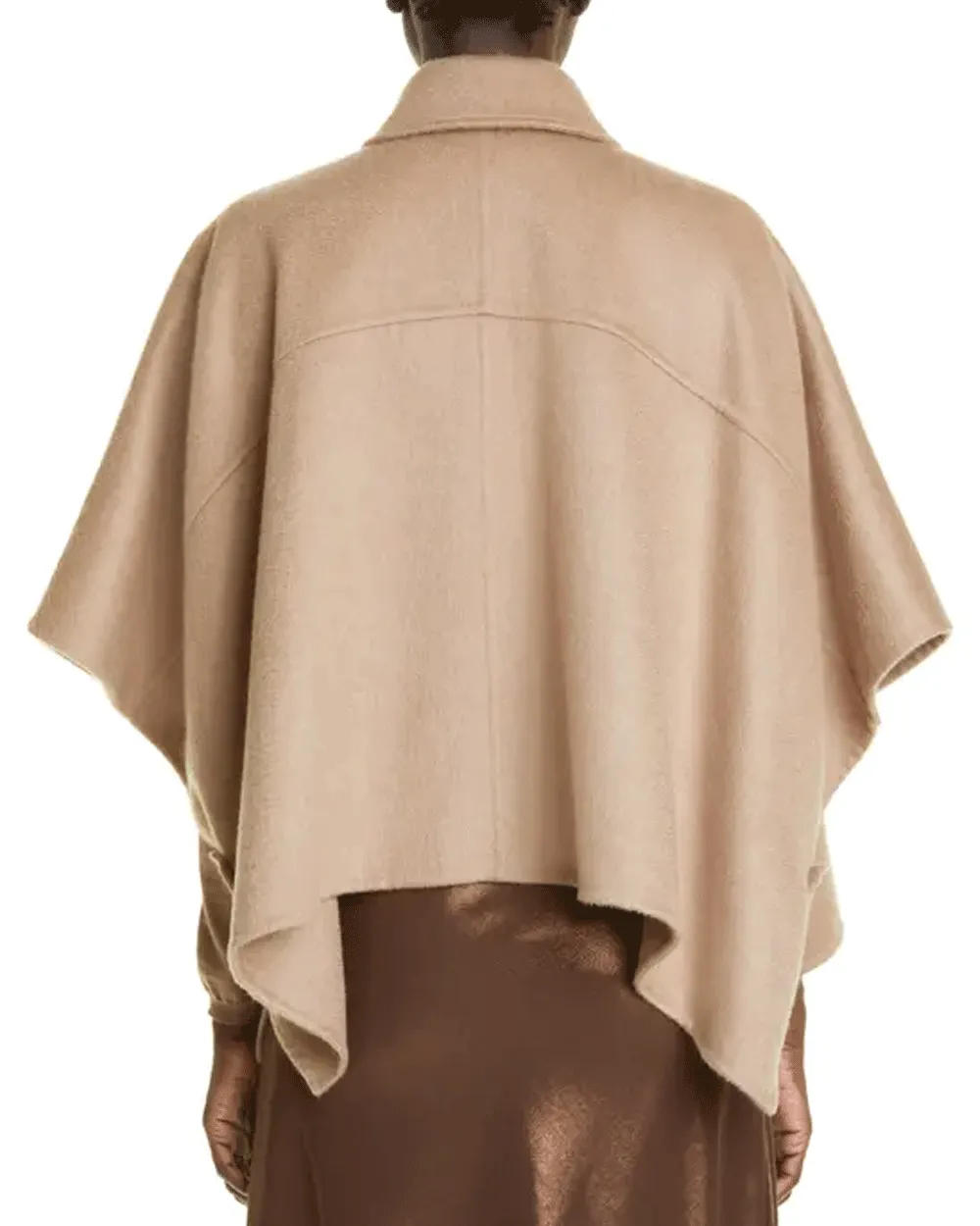 Camel Cashmere Beaver Cape