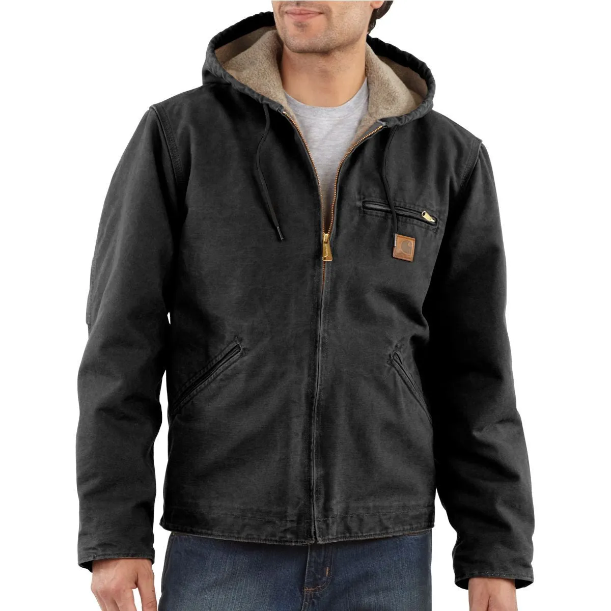 Carhartt Men's Black Sierra Jacket