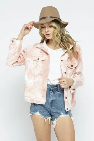 Chelsea Tie Dye Denim Jacket