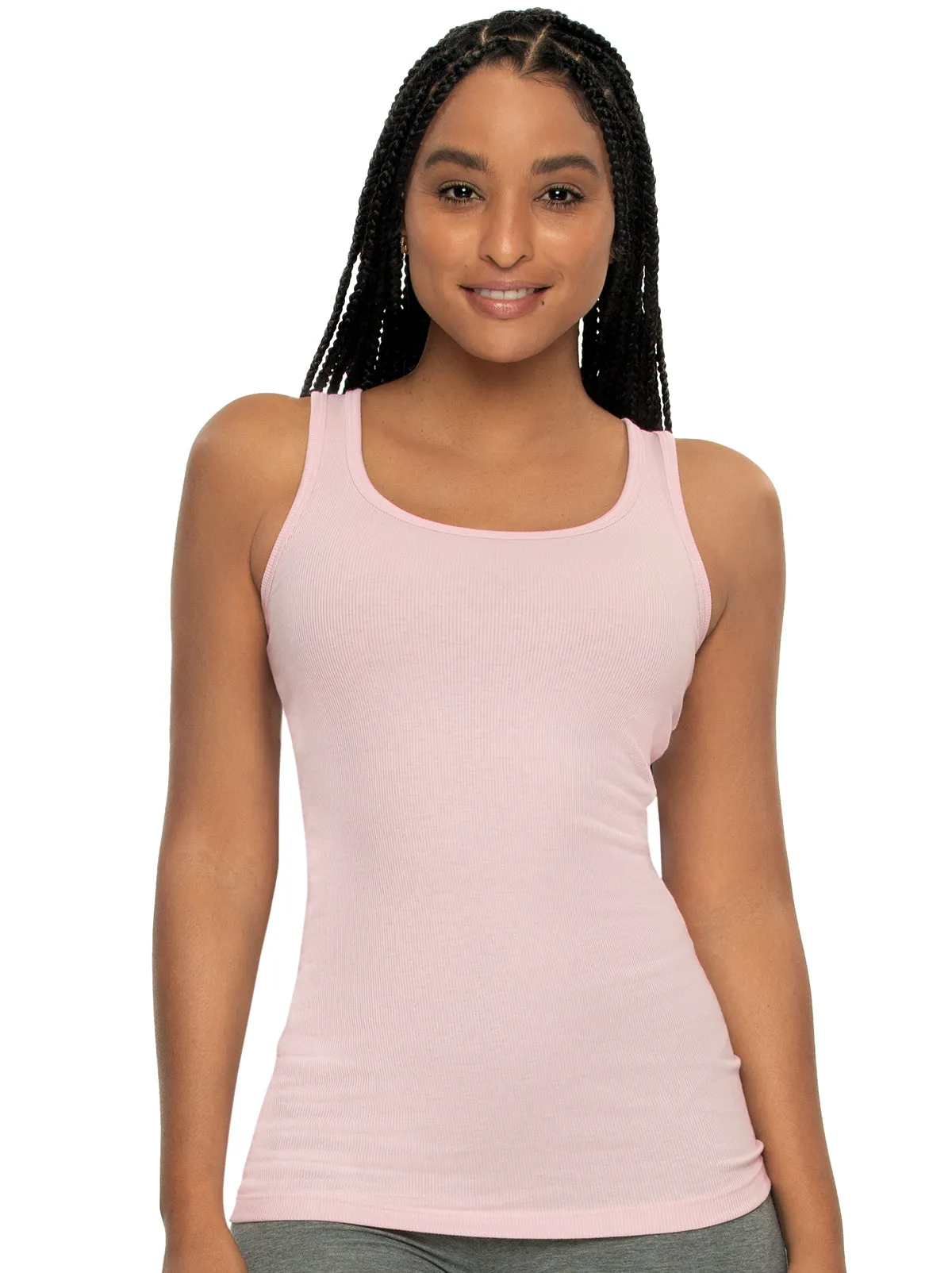 Cotton Ribbed Tank Top