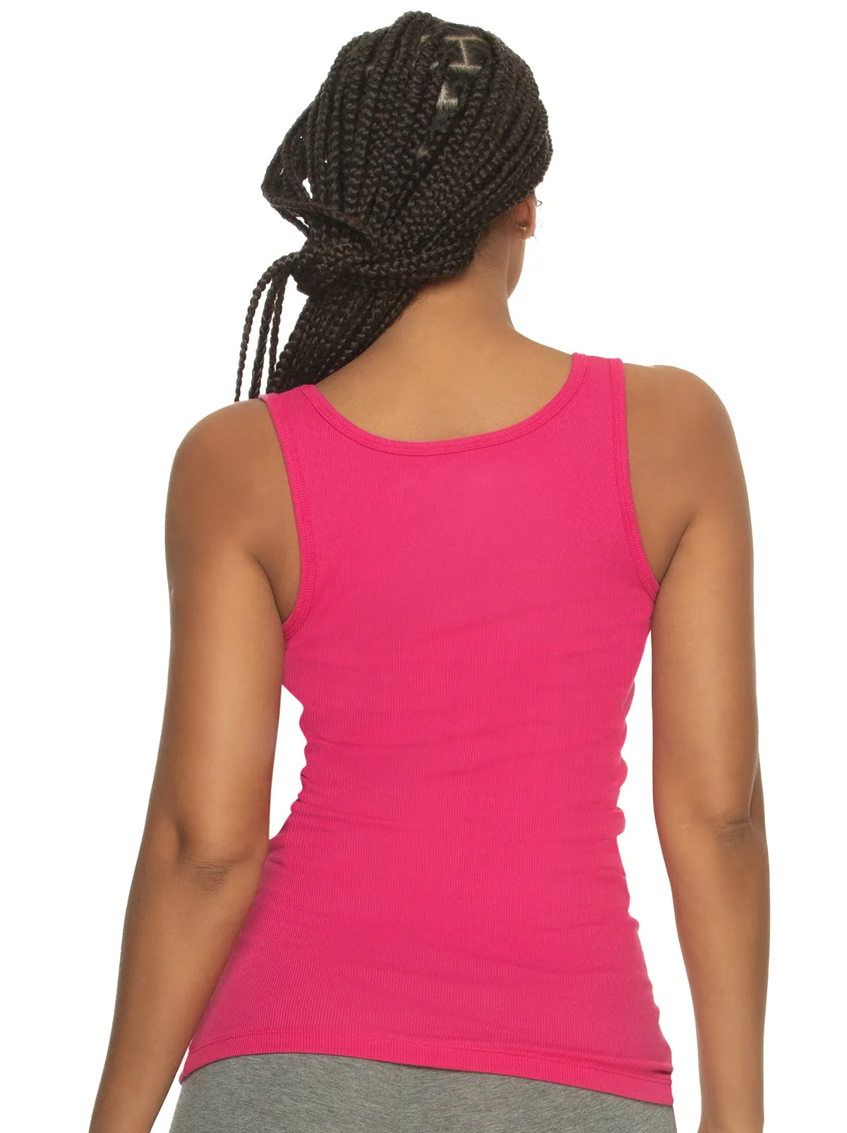 Cotton Ribbed Tank Top