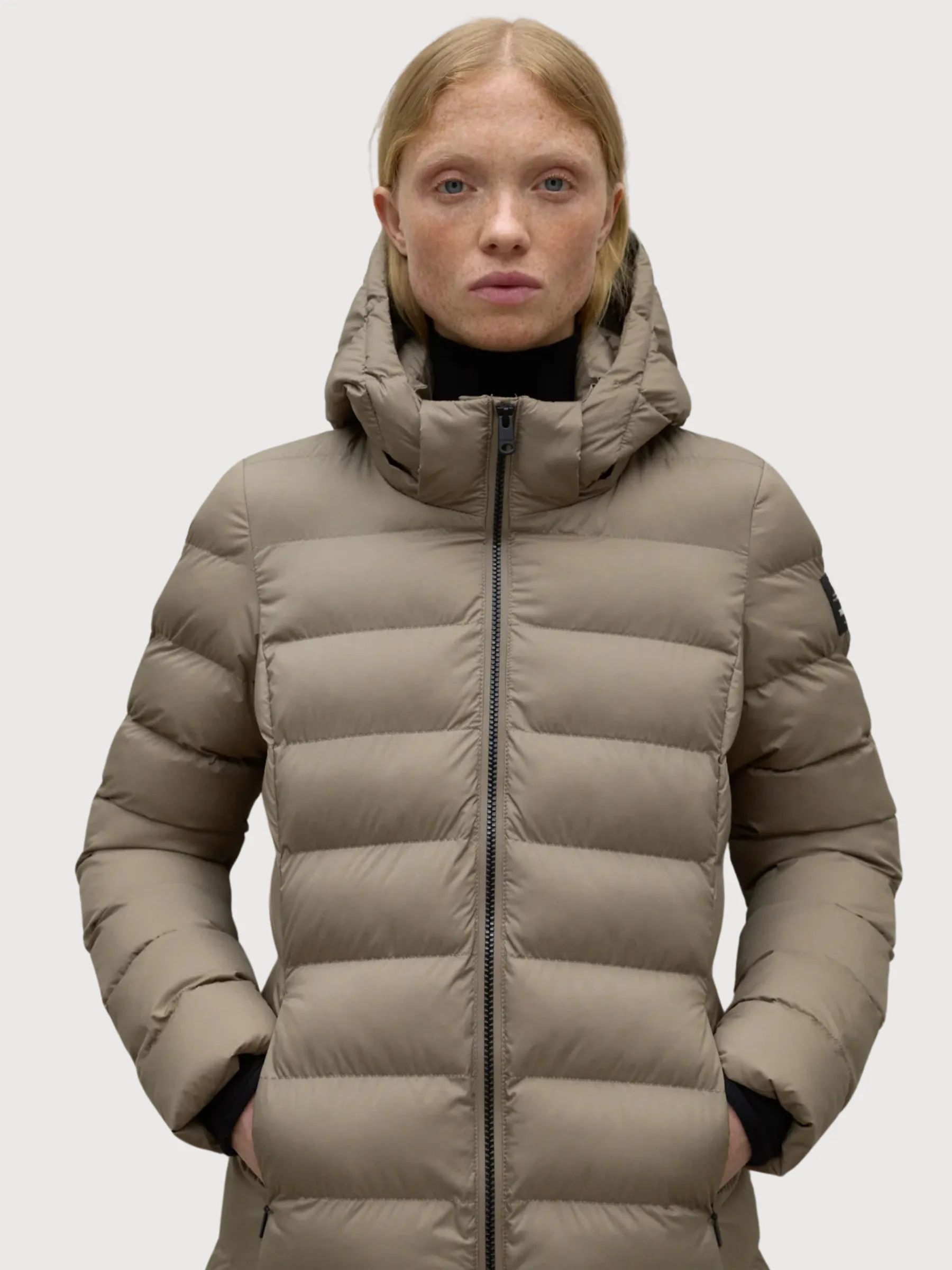 Cronulla Brown Woman Wide Jacket | Ecoalf