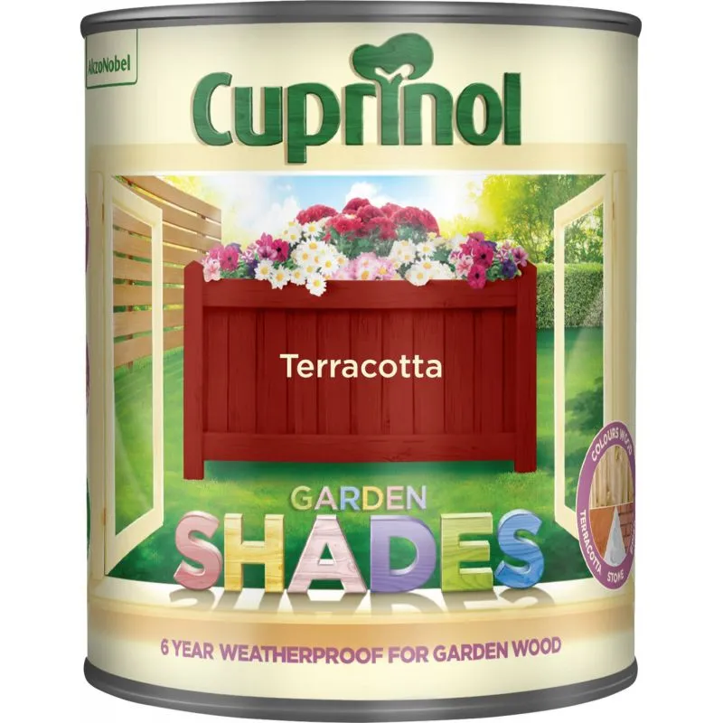 Cuprinol Garden Shades Wood Paint - Terracotta