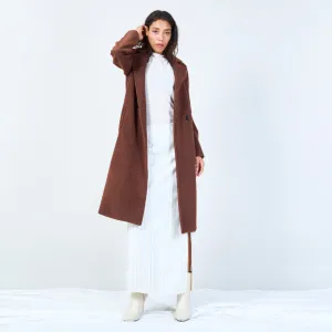 Double-breasted coat wholesale