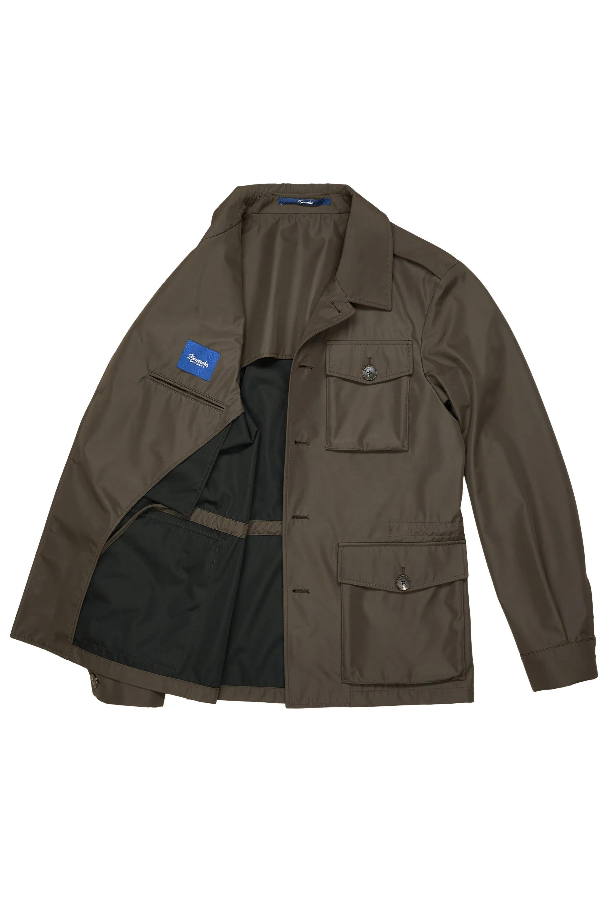 Drumohr Brown Field Jacket