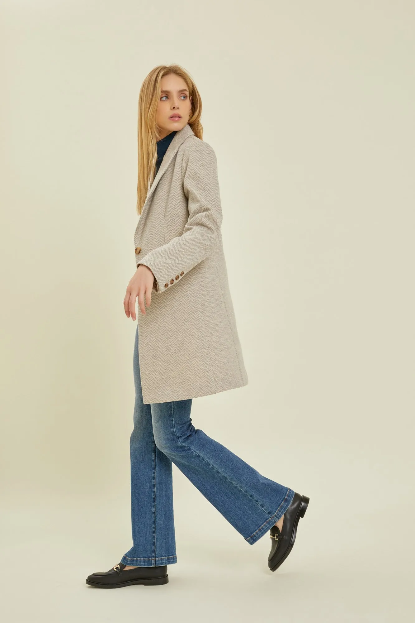 Eevie Double Button Coat