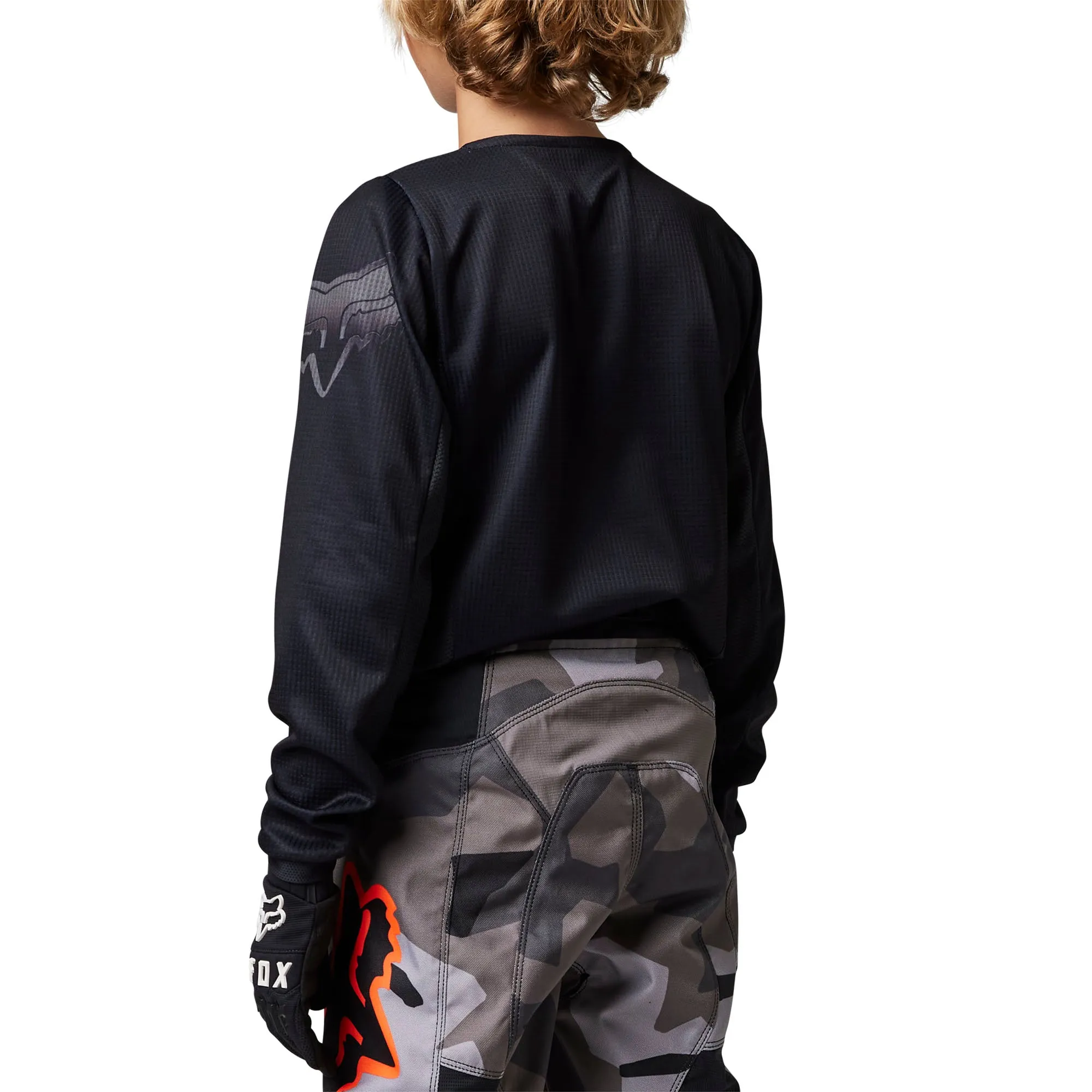 Fox Racing Youth 180 Blackout Offroad Jersey Black