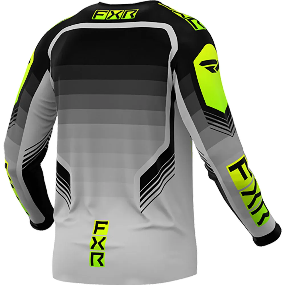 FXR Clutch Pro MX Offroad Jersey Grey/Hi Vis