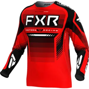 FXR Clutch Pro MX Offroad Jersey Red/Black