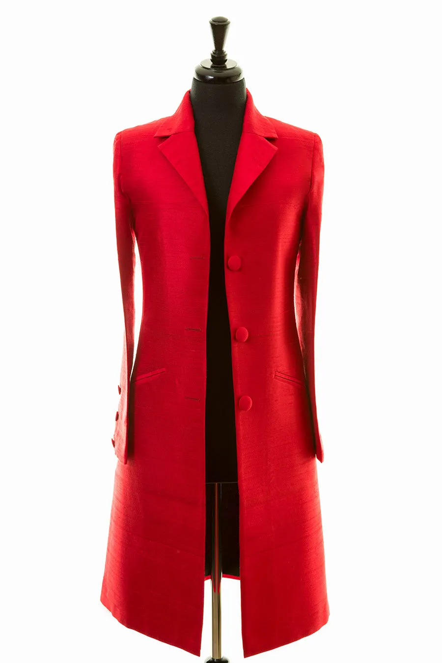 Grace Coat in Scarlet - In Stock Sale