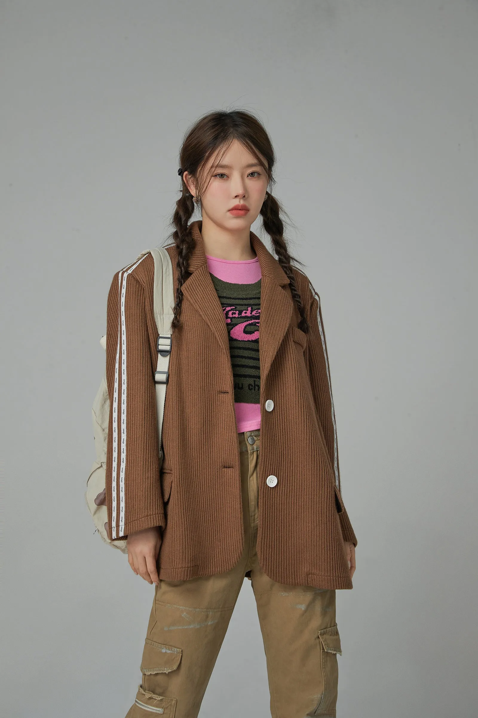 Head Up Vintage Loose-Fit Jacket