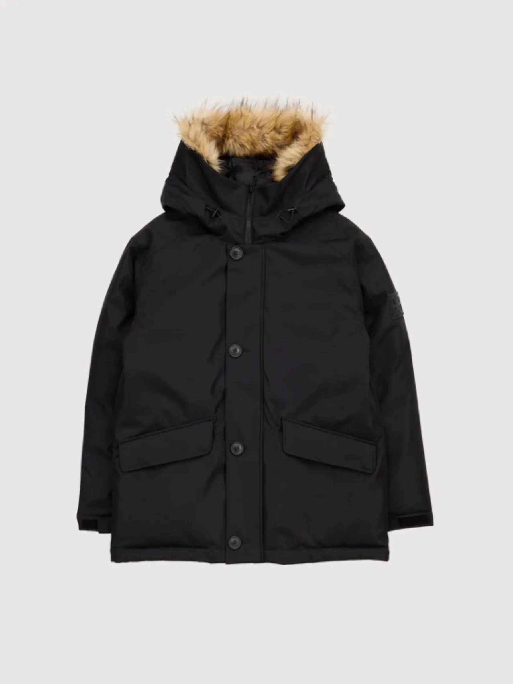 Helsinki Dark Green Man Parka Jacket | Makia