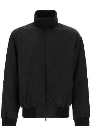 High-Collar Nylon Bomber