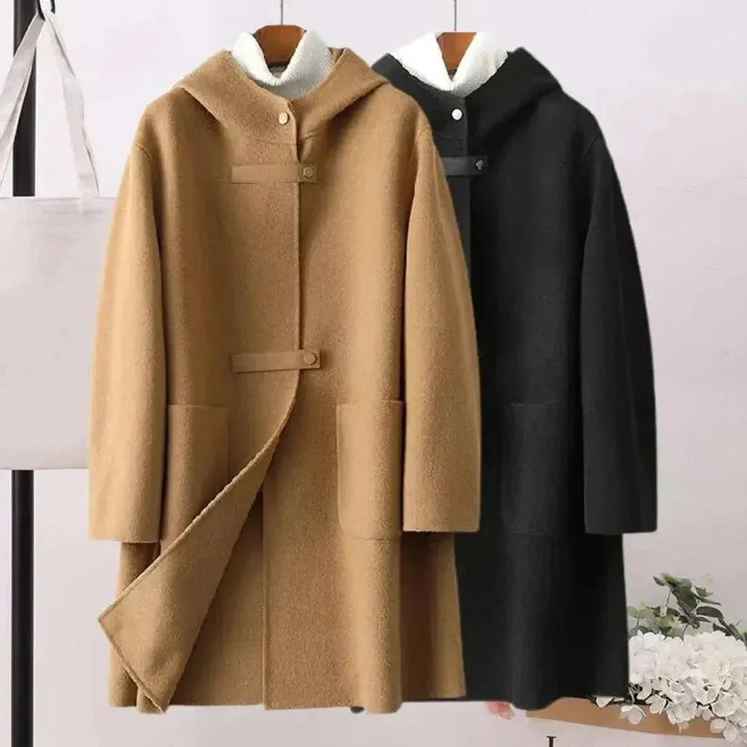 Hooded Wool Coat