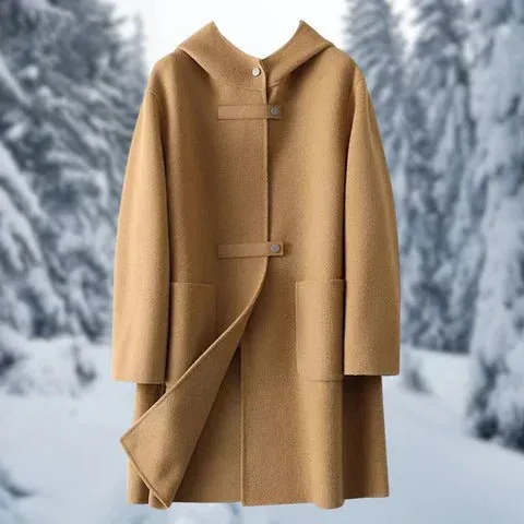 Hooded Wool Coat