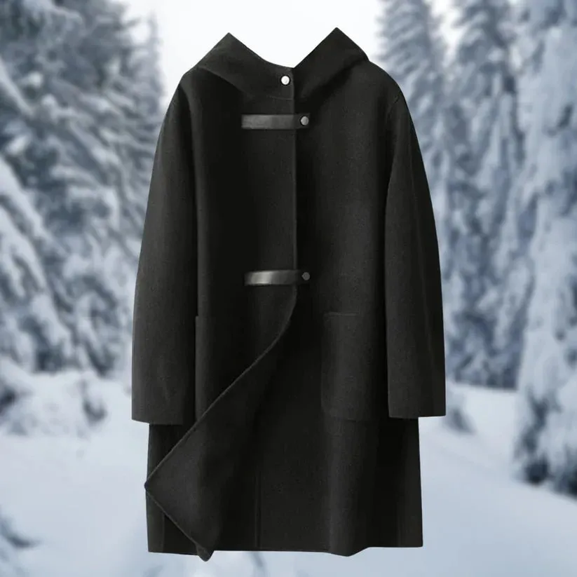 Hooded Wool Coat