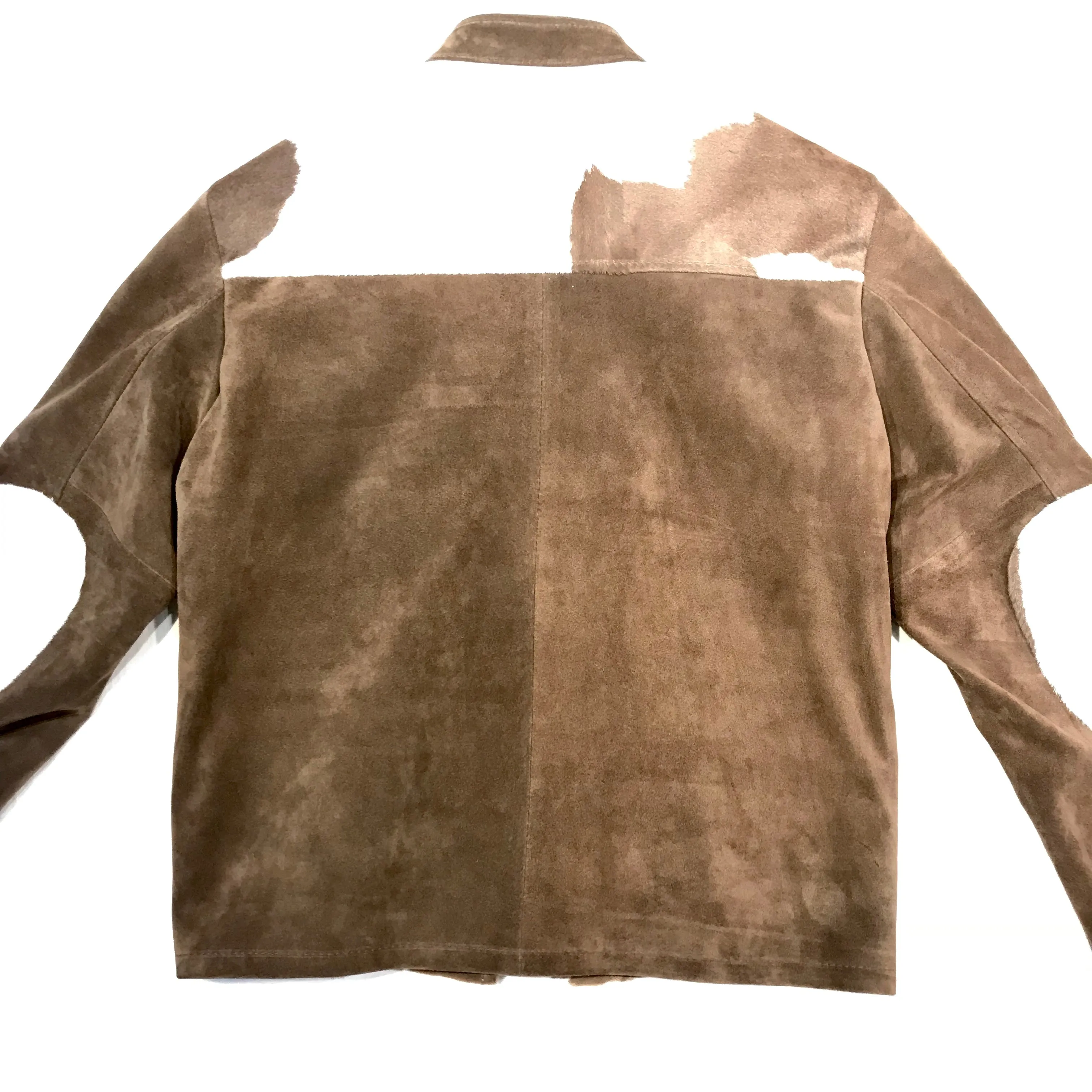 Kashani Pony Hair Suede Bomber Jacket