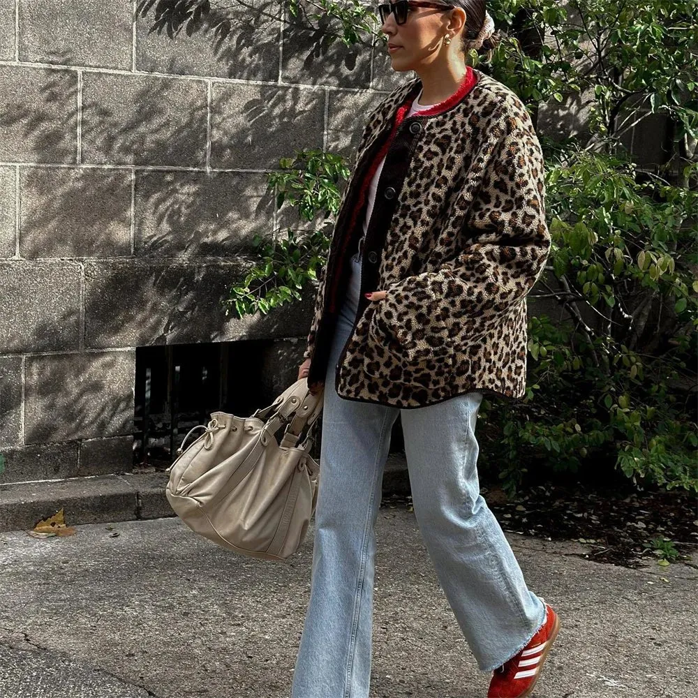 Leopard Print Jacket