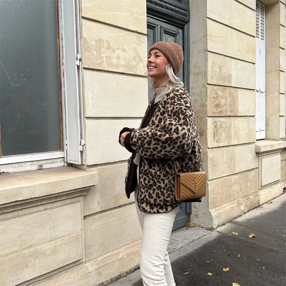 Leopard Print Jacket