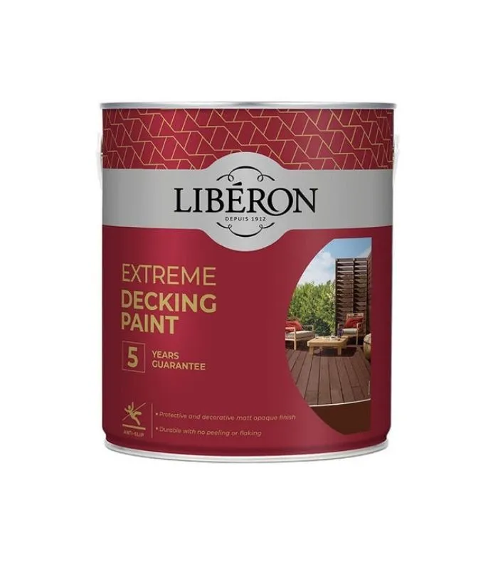 Liberon Extreme Decking Paint - 2.5 Litre