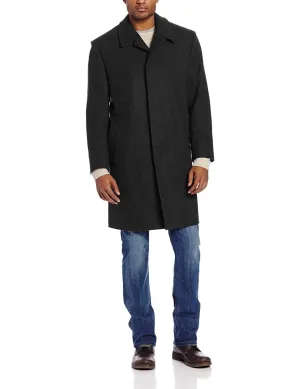 London Fog Men's Coventary Top Coat Classic Fit Wool Blend Overcoat - CLEARANCE, FINAL SALE!