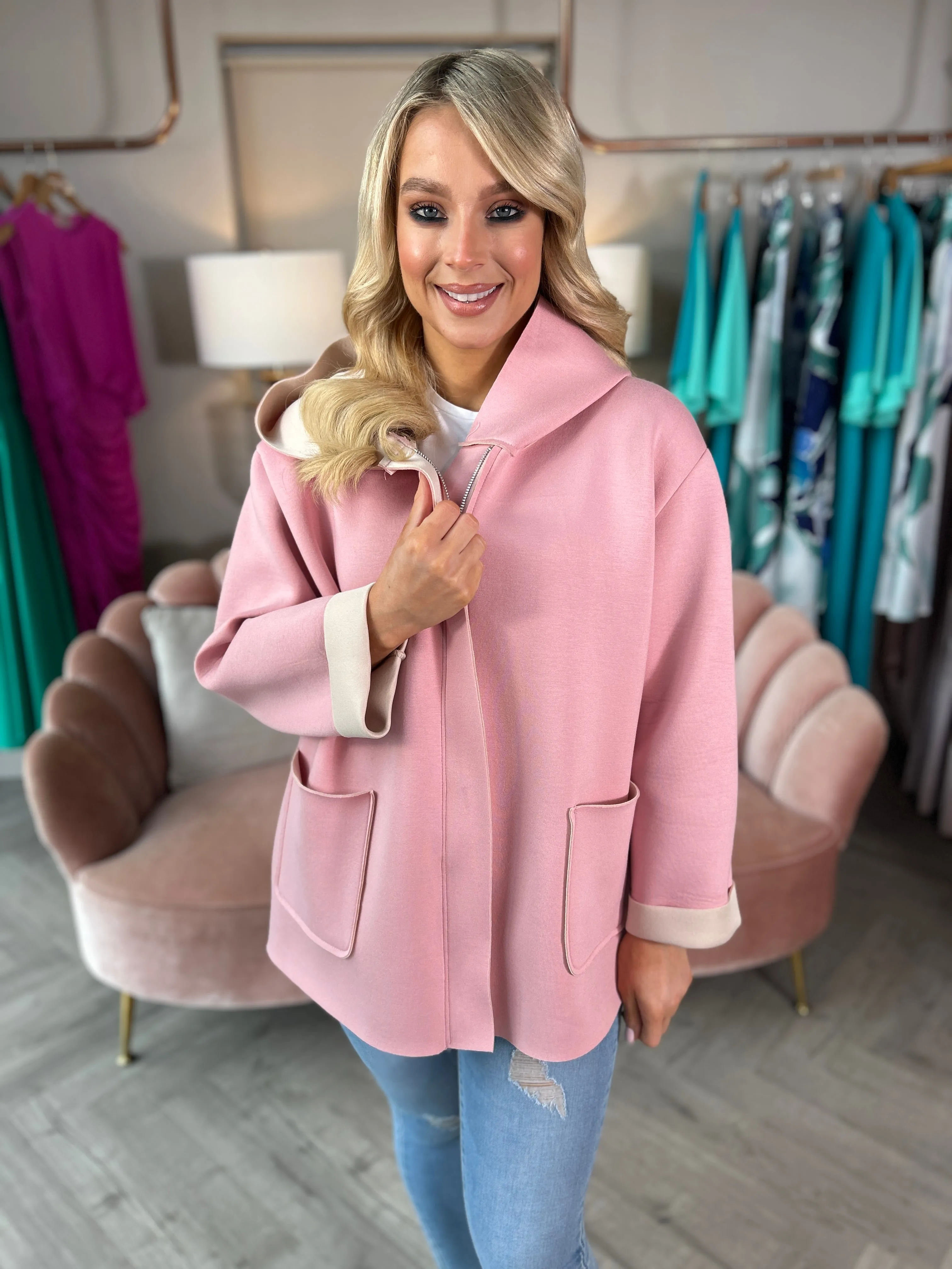 Lucia Light Pink Jacket