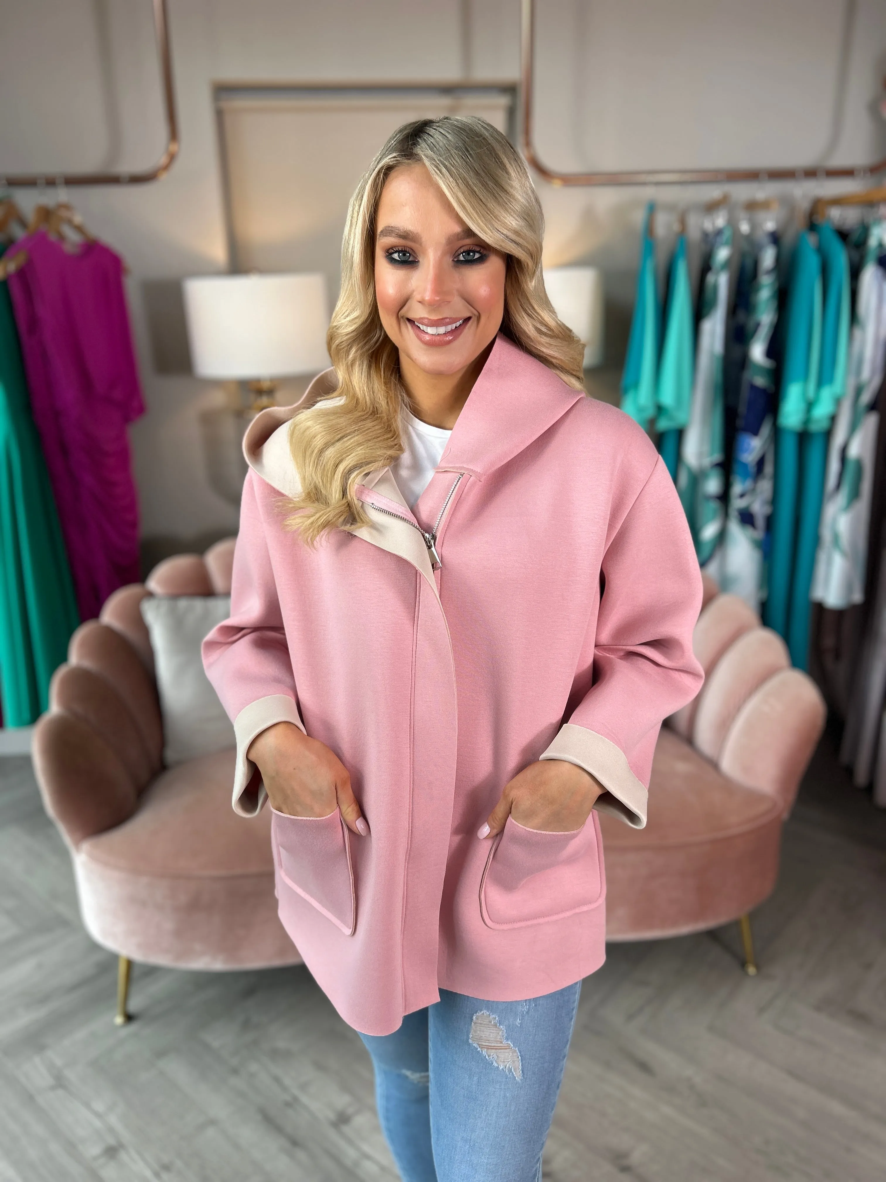 Lucia Light Pink Jacket