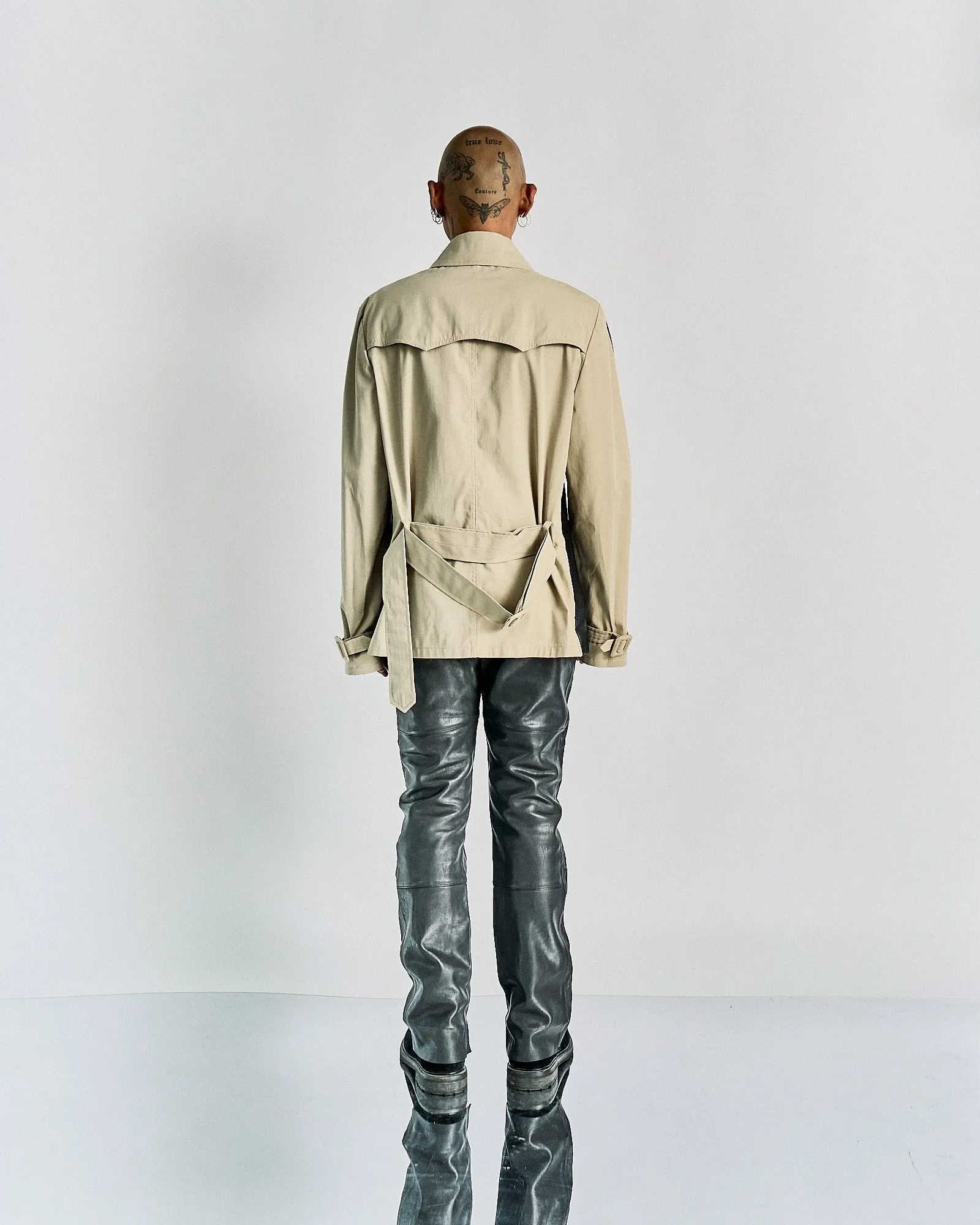 Maison Margiela SS 2012 Leather front zip jacket