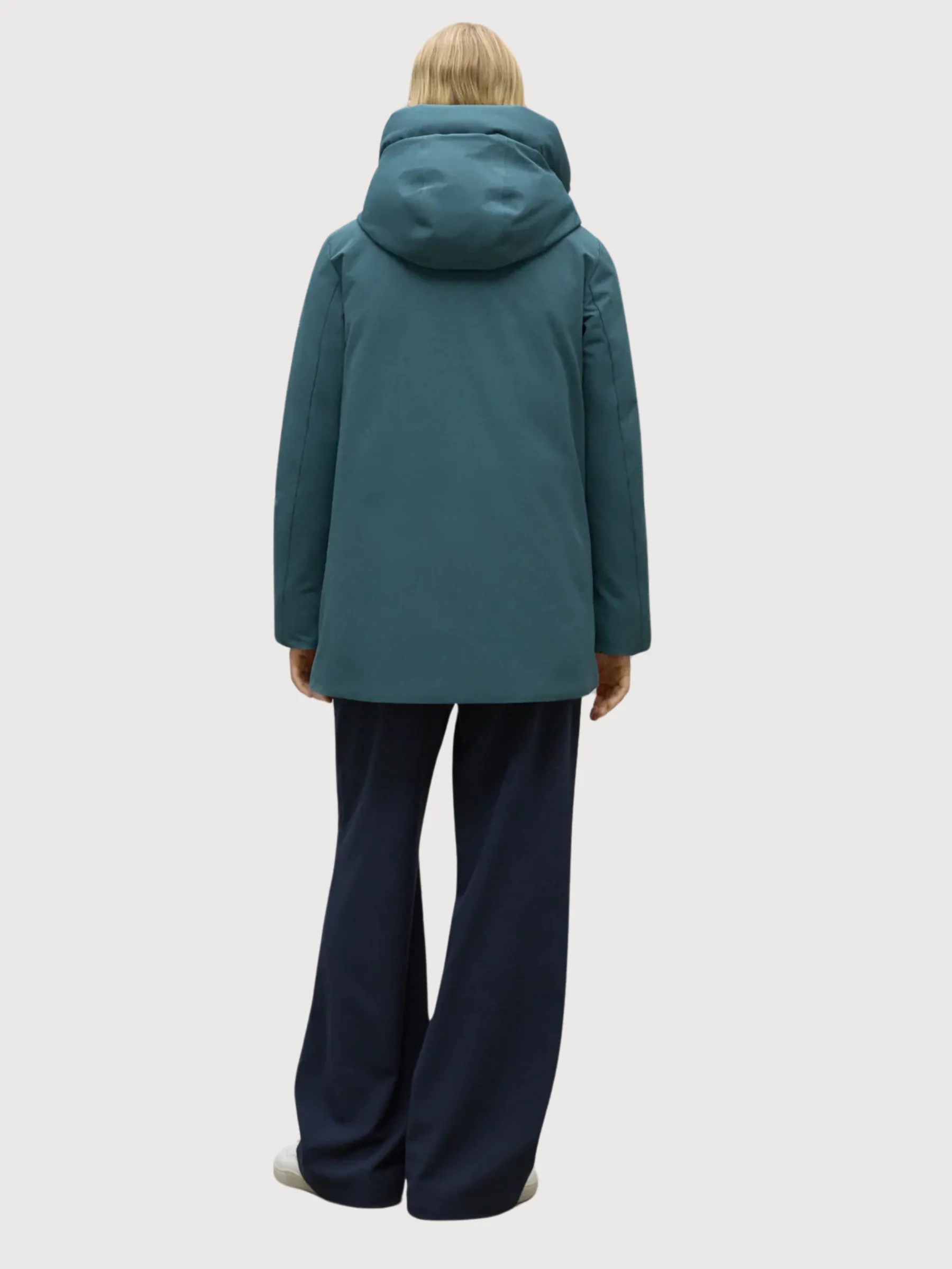 Makalu Blue Woman Jacket | Ecoalf