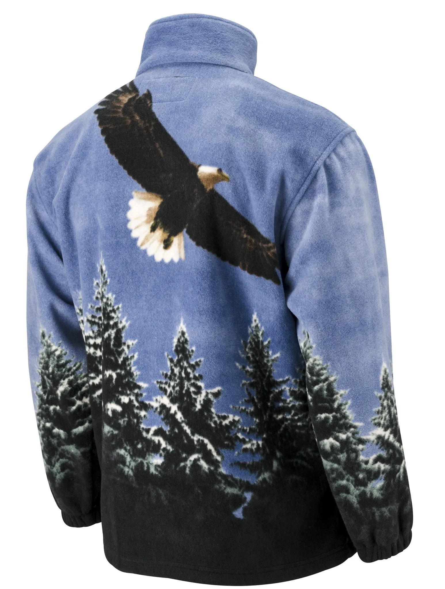 MENS/WOMENS R'LIXIO WILDLIFE BLUE EAGLE ANIMAL JACKET