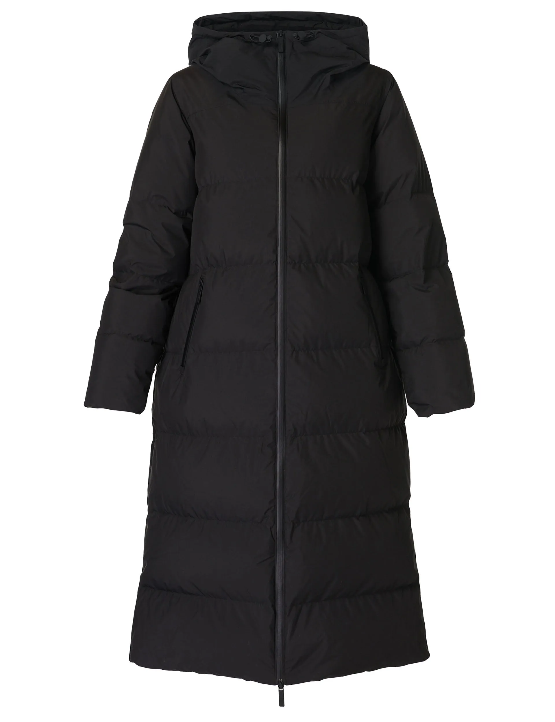 Nimbus Longline Puffer - Black