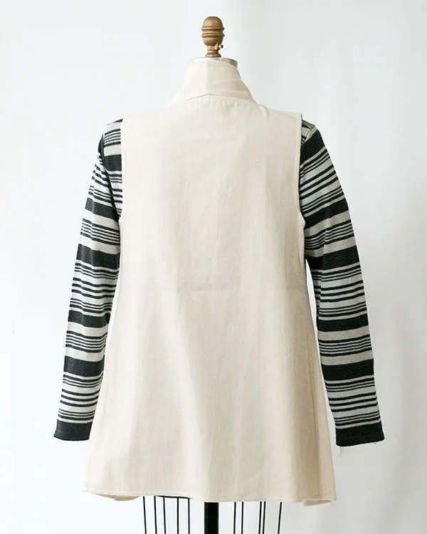 Odessa Cotton Canvas Vest