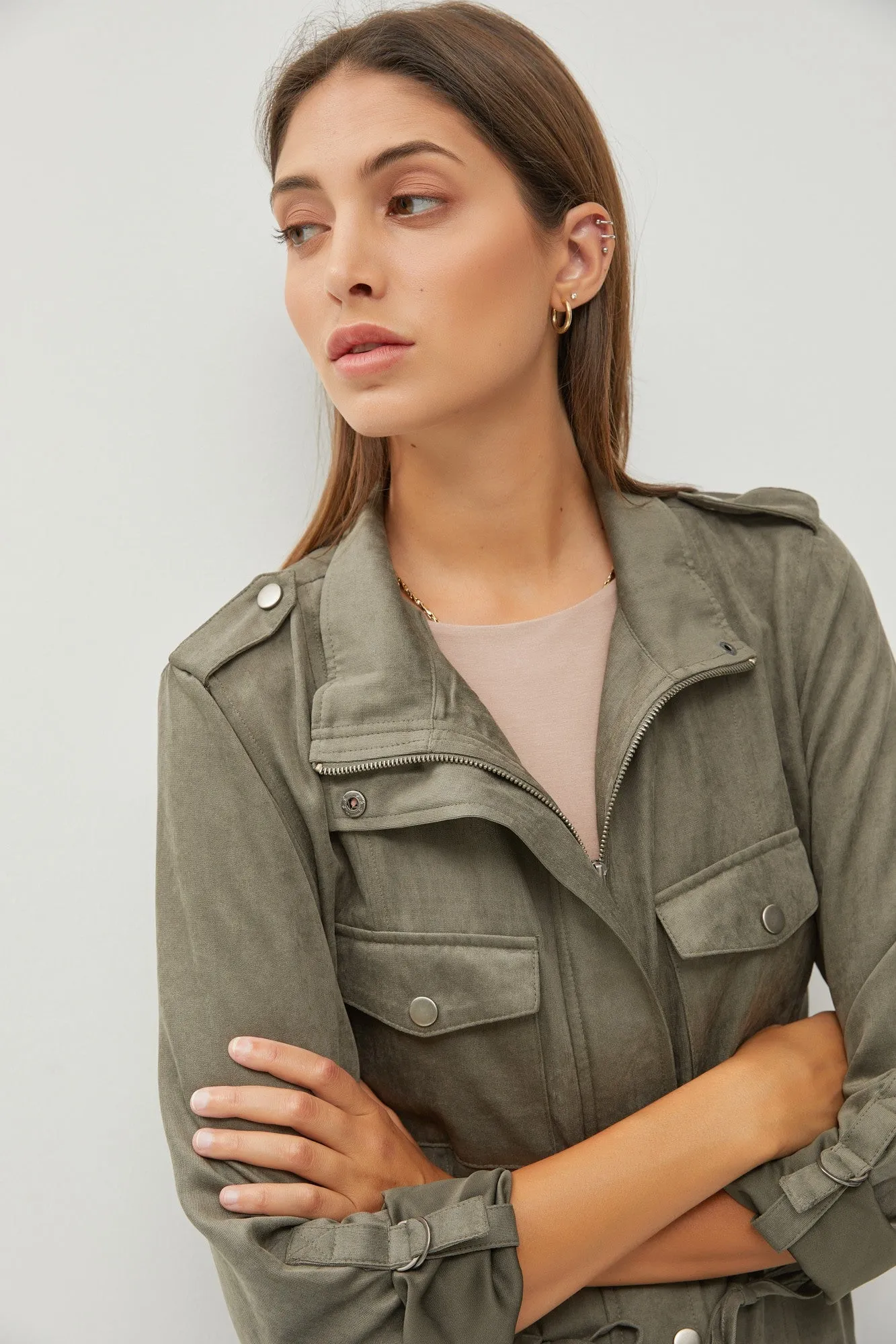 Olive Utility Jacket