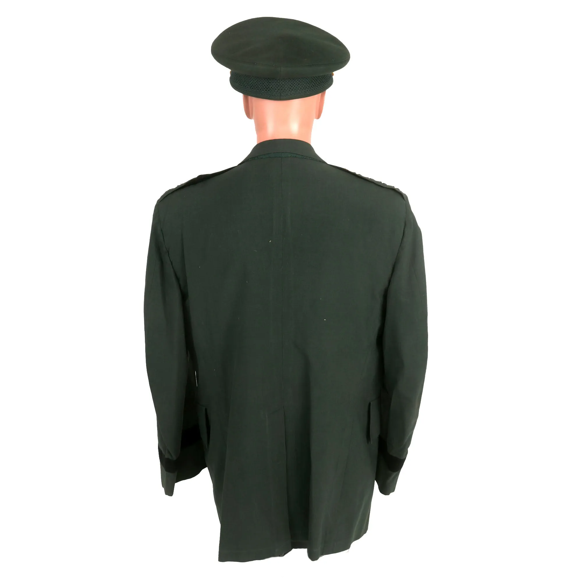 Original U.S. Vietnam War Army General Ralph E. Haines Jr. Class A Green Service Uniform With Visor - Army’s Oldest General At Time of Death