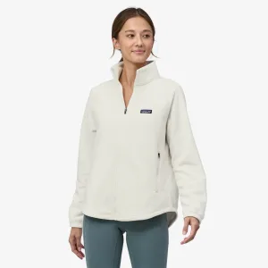 Patagonia Women's Classic Microdini Fleece Jacket - BIRCH WHITE