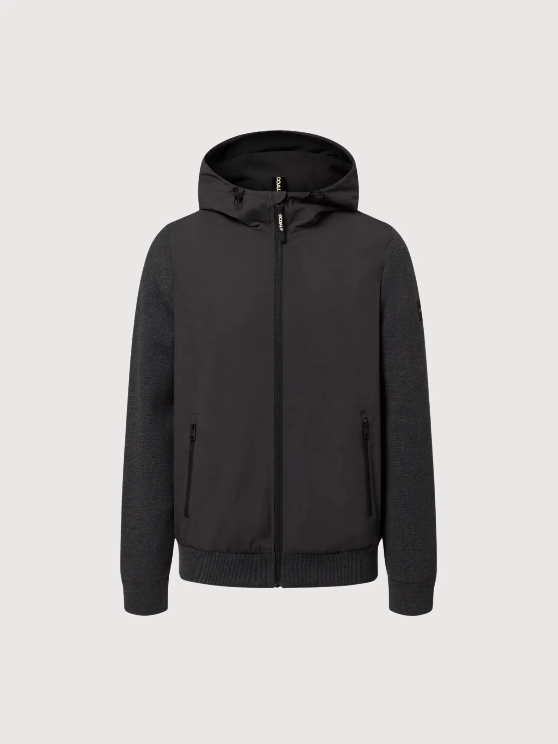 Petrus Knit Jacket Man Anthracite | Ecoalf