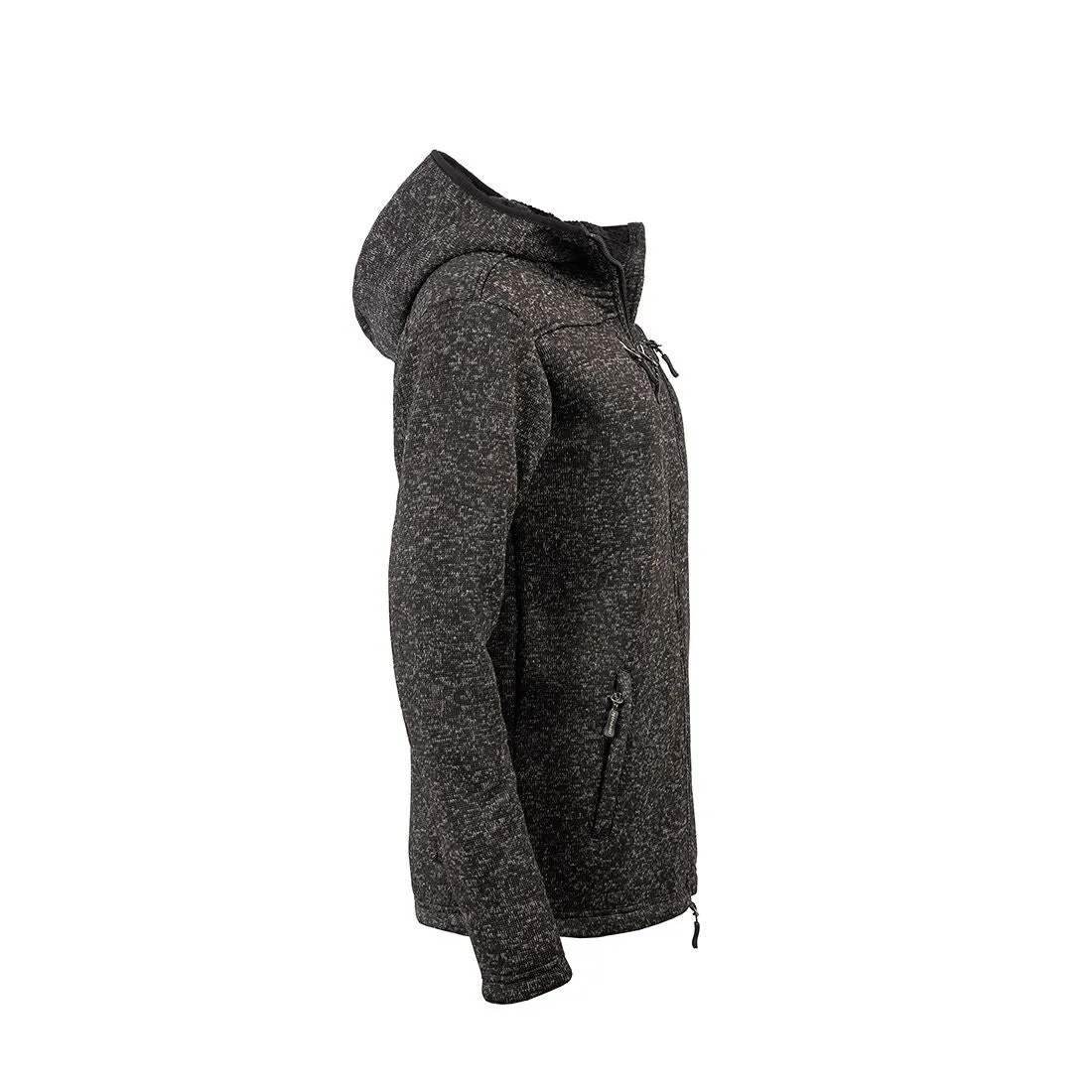 Pilefleece Hood Women (Black)