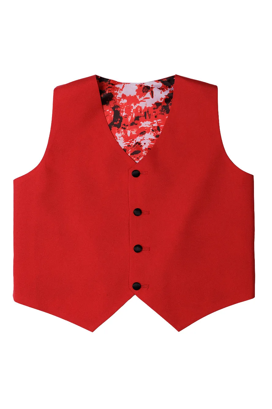 "Prodigy" Red Tuxedo (5-Piece Set)