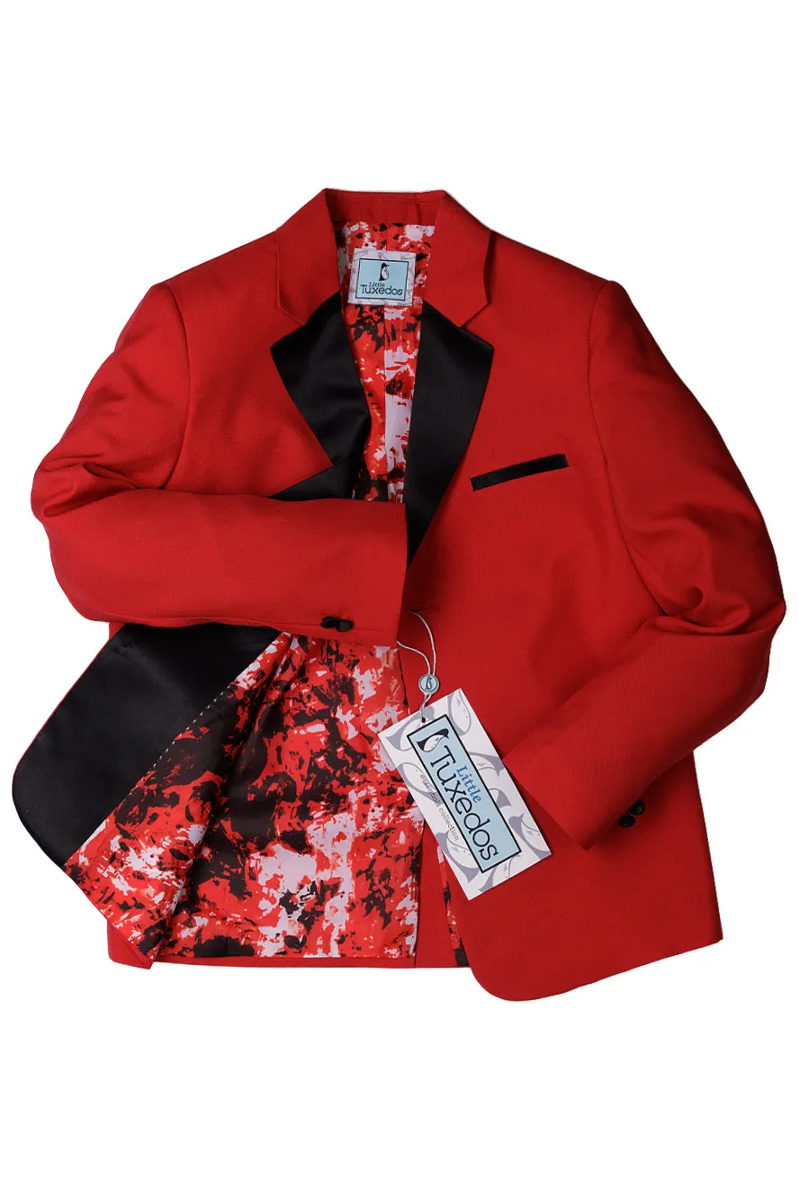 "Prodigy" Red Tuxedo (5-Piece Set)