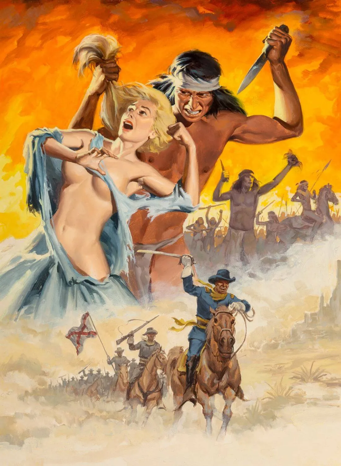 Rawhide Killer - Pulp Art Covers - Wil Hulsey Art - Posters