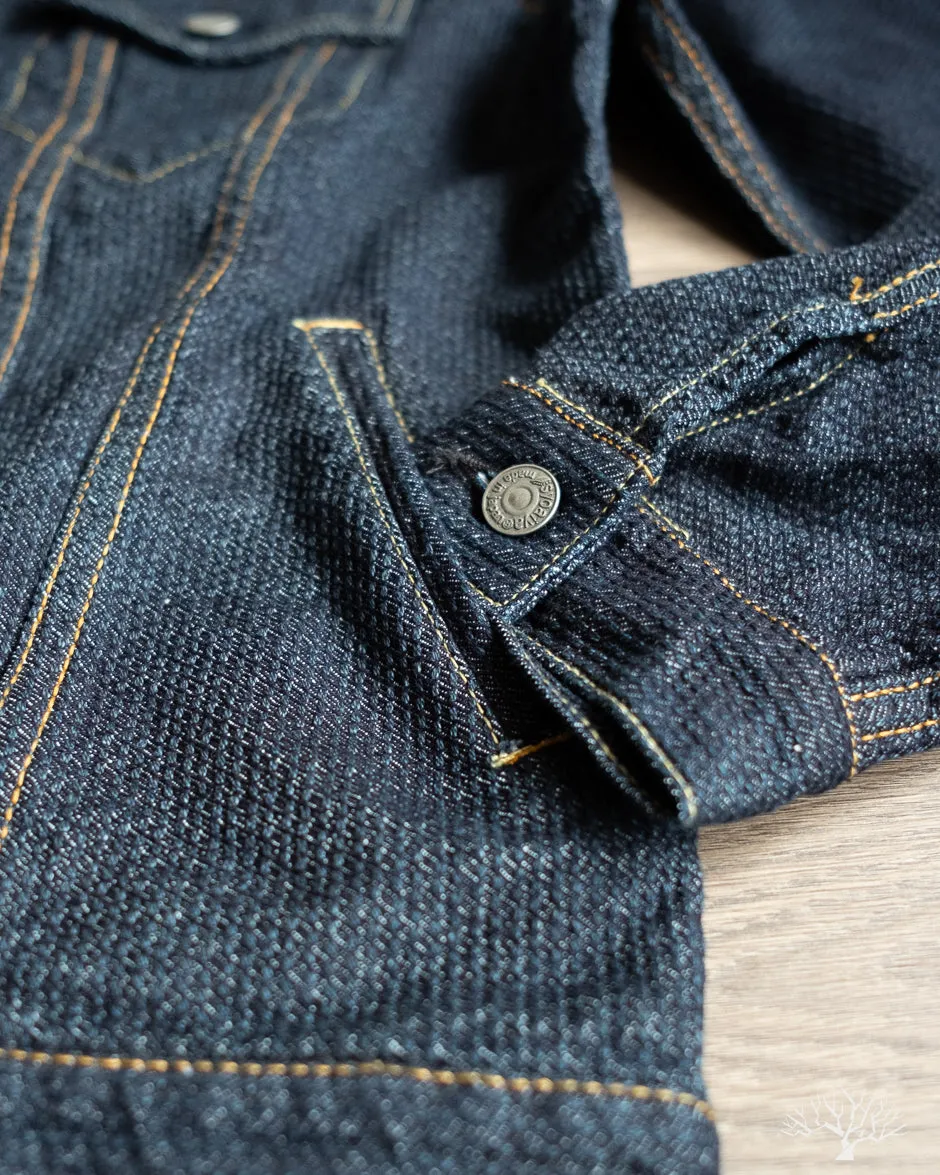 Sashiko Type 3 Jacket - Indigo x Indigo